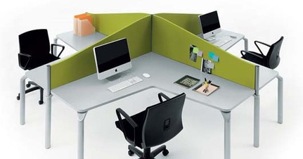 modern office screen